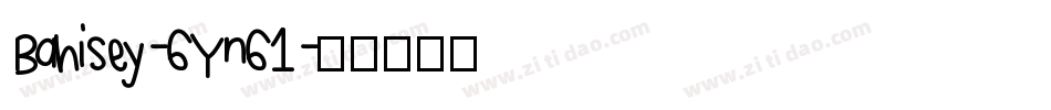 Bahisey-6Yn61字体转换