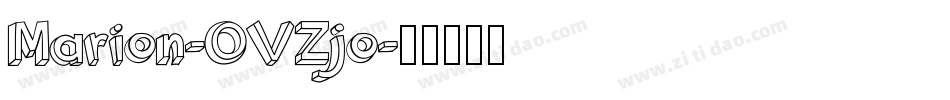 Marion-OVZjo字体转换