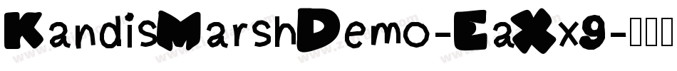KandisMarshDemo-EaXx9字体转换