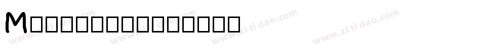 Mata-Bold字体转换