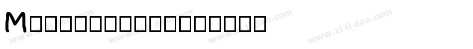 MataRegular字体转换