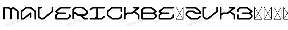MaverickBe-ZVK3字体转换