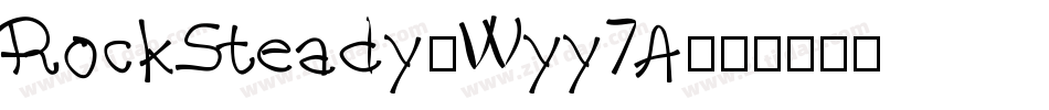 RockSteady-Wyy7A字体转换