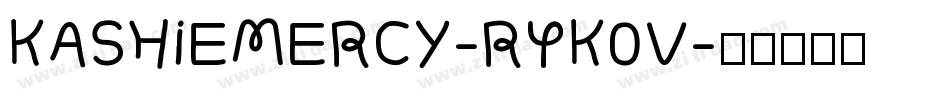 KashieMercy-RpK0V字体转换