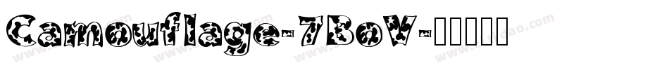 Camouflage-7BoV字体转换