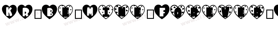 KR-Be-Mine-Forever-1字体转换
