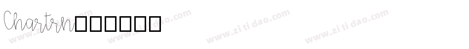 Chartrn字体转换