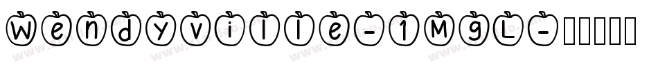 Wendyville-1MgL字体转换