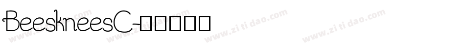 BeeskneesC字体转换