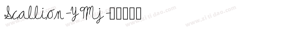 Scallion-Y9Mj字体转换