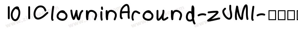 101ClowninAround-zJMl字体转换