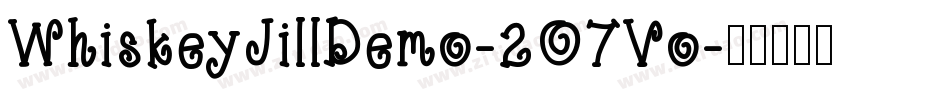 WhiskeyJillDemo-2O7Vo字体转换