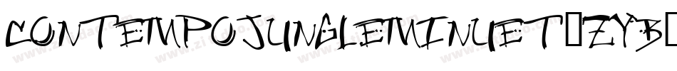 ContempoJungleMinuet-zyB0字体转换