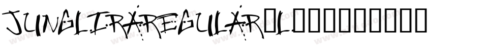 JungliraRegular-l235字体转换