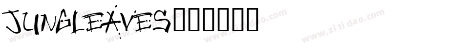 jungleaves字体转换