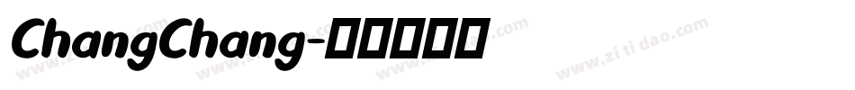 ChangChang字体转换