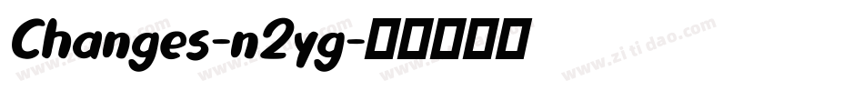 Changes-n2yg字体转换