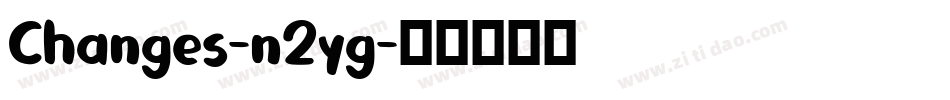 Changes-n2yg字体转换