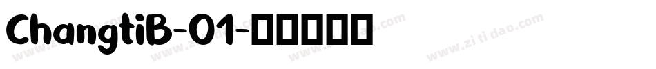 ChangtiB-01字体转换