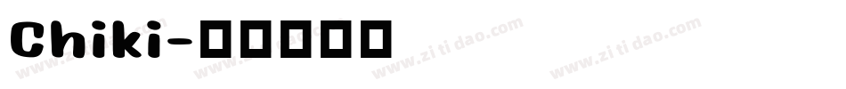 Chiki字体转换