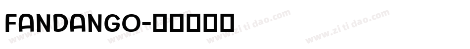 FANDANGO字体转换