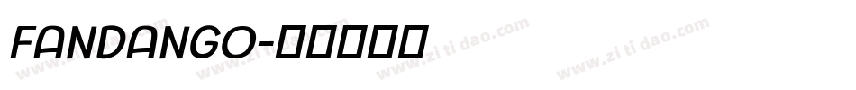 FANDANGO字体转换