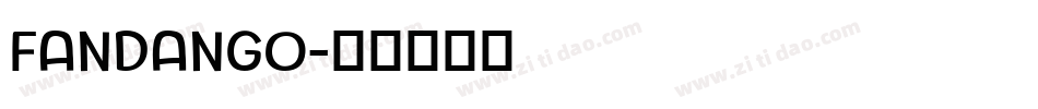 FANDANGO字体转换