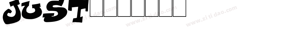 JUST2字体转换