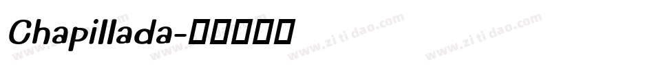 Chapillada字体转换