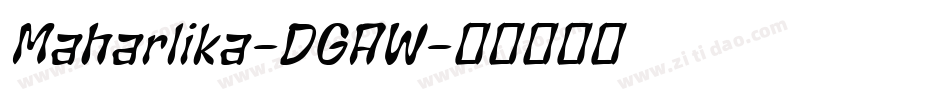 Maharlika-DGAW字体转换