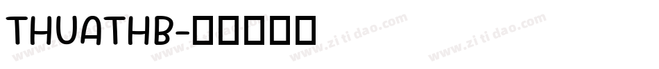 THUATHB字体转换