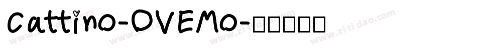 Cattino-OVEMo字体转换