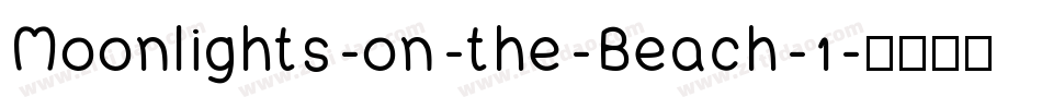 Moonlights-on-the-Beach-1字体转换