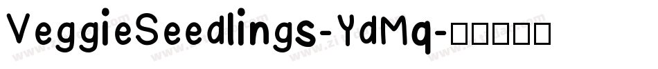 VeggieSeedlings-YdMq字体转换
