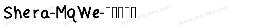 Shera-MqWe字体转换