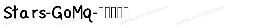 Stars-GoMq字体转换