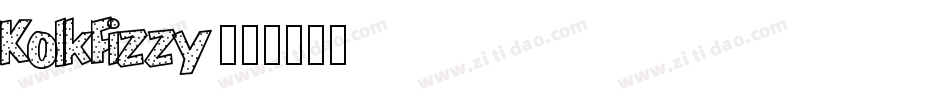 KolkFizzy字体转换