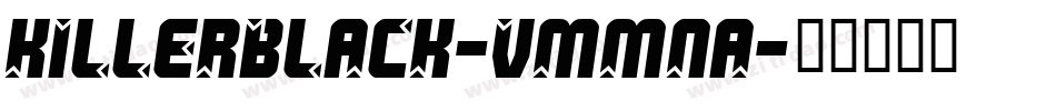 KillerBlack-vmmnA字体转换