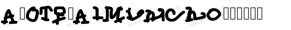 A-OTF-A1Mincho字体转换