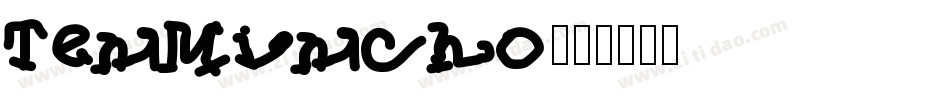 TenMincho字体转换