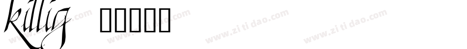 Killig字体转换