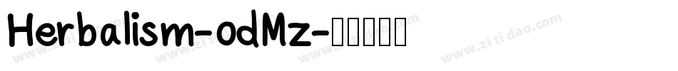 Herbalism-odMz字体转换 Herbalism-odMz字体转换