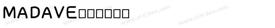 MADAVE字体转换