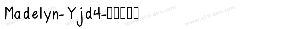 Madelyn-Yjd4字体转换
