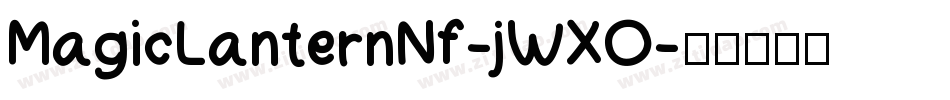 MagicLanternNf-jWXO字体转换