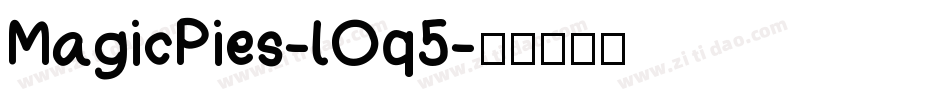 MagicPies-lOq5字体转换