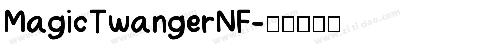 MagicTwangerNF字体转换
