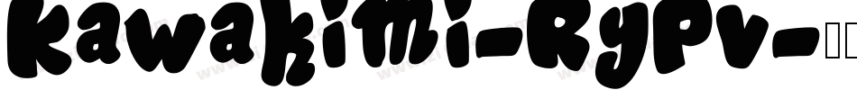 Kawakimi-RyPv字体转换