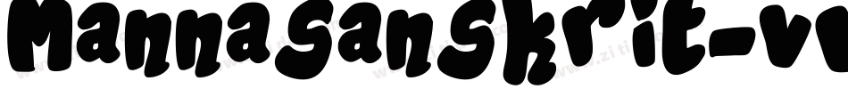 Mannasanskrit-vVRy字体转换