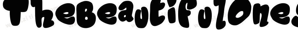 TheBeautifulOnes-9zRy字体转换